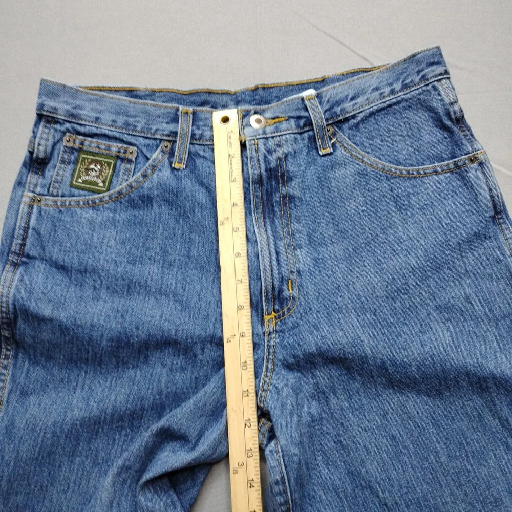 Cinch White Label Mens Straight Leg Jeans Medium Wash Blue 33x34